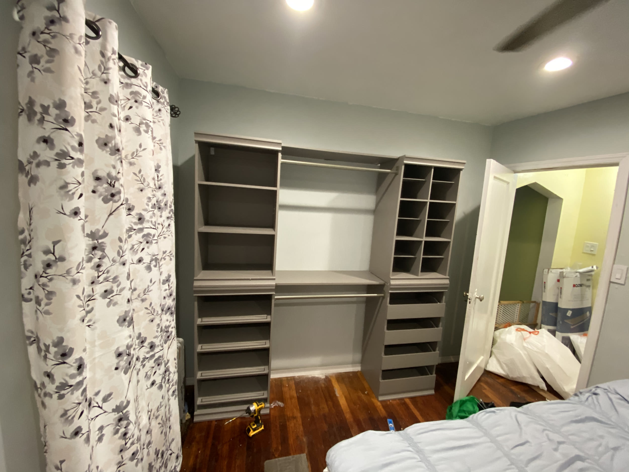 Wayfair closet system installation in Springfield Gardens, Queens by Jose Does It.